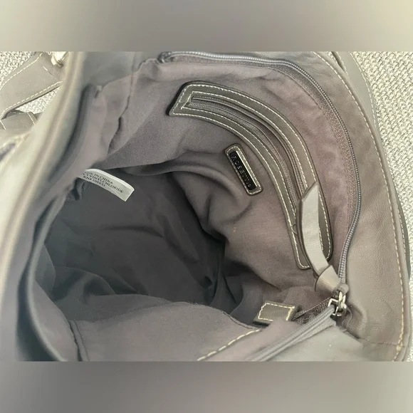 Rosetti Gray Crossbody Bag with Adjustable Strap - Picture 6 of 16